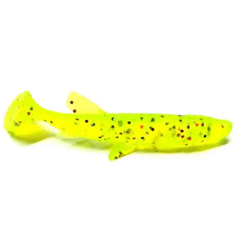 Lot 20pcs Artificial Plastic Soft Fishing Lure 5.5g/7cm Silicone Tiddler Swim Bait 4 Colors | Спорт и развлечения