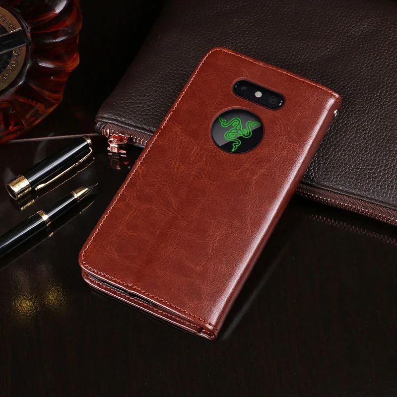 Чехол для Razer Phone2 5 7 дюйма роскошный флип-чехол из искусственной кожи чехол