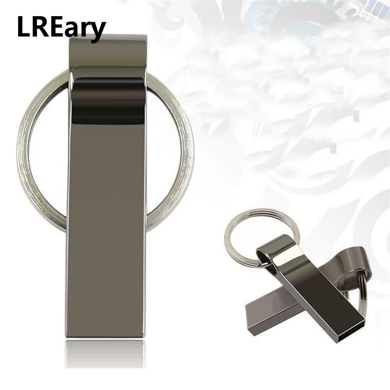 2019 брелок USB флэш-накопитель высокого качества 4 Гб металлический Флешка 8 ГБ 16 32