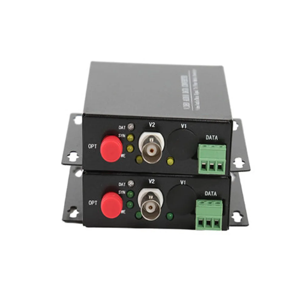 Волоконно оптический преобразователь BNC 1 канал приемник передачи данных RS485 один