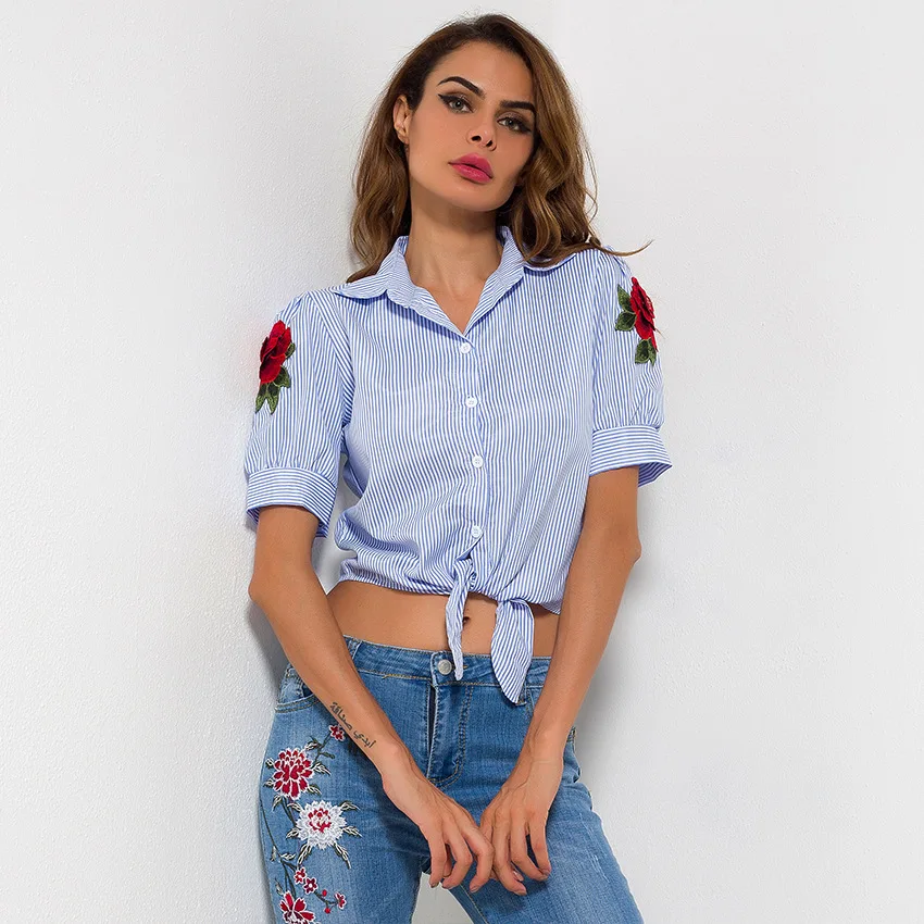S M L XL XXL в европейском и американском стиле с короткими рукавами цветы вышитые