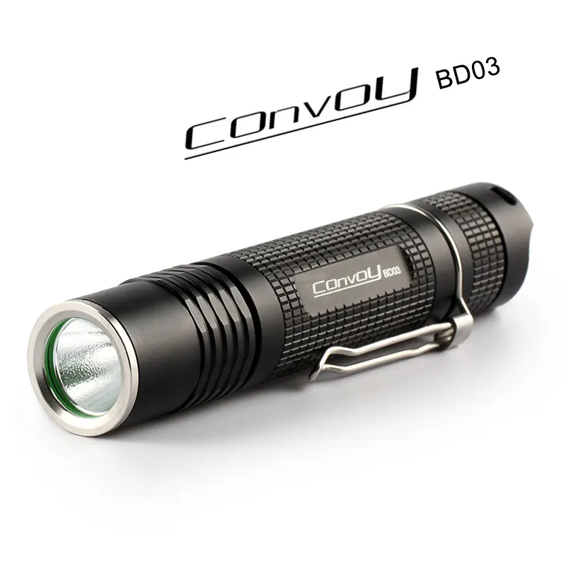 

Фонасветильник Convoy BD03 CREE XML2 U2 LED 18650, светодиодный фонарик, фонарик, фонарь, Самооборона, фонарь для кемпинга, лампа