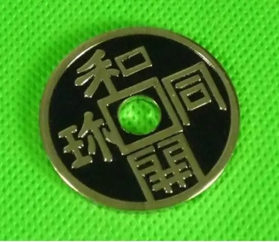Moneda antigua de Jap&oacute;n (como talla de d&oacute;lar), truco de Magia, accesorios de Magia de escenario, Magia de cerca, mentalismo, diversi&oacute;n, env&iacute;o gratis, 7 unids/lote-2