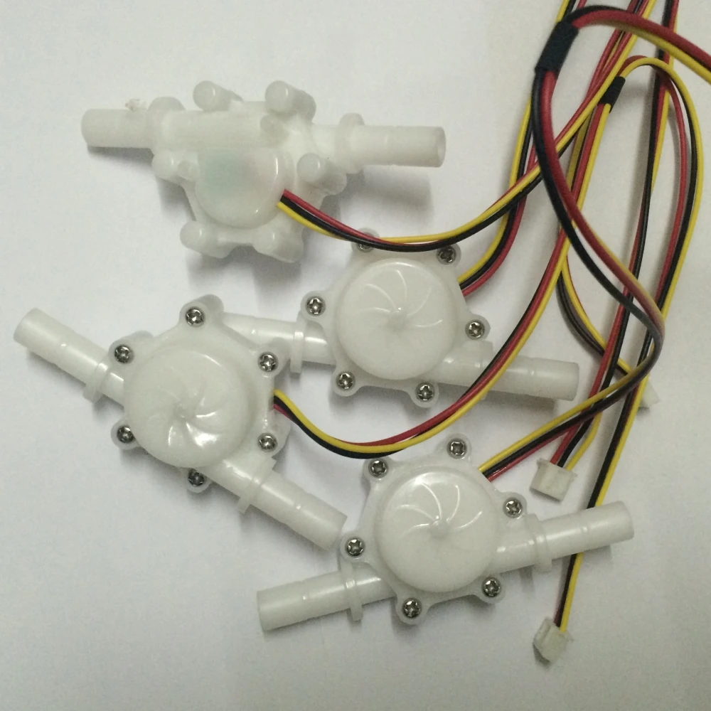 3/8 &quotбыстрая посадка FDA пластиковый турбинный зал датчик расхода воды|Датчики