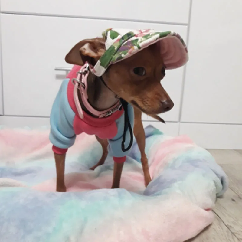 Шляпа для животных бейсболки маленьких и больших собак спортивные холщовые с