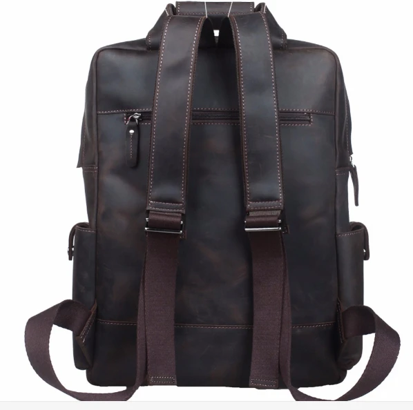 Мужской Дорожный рюкзак из натуральной кожи с несколькими карманами | Багаж и