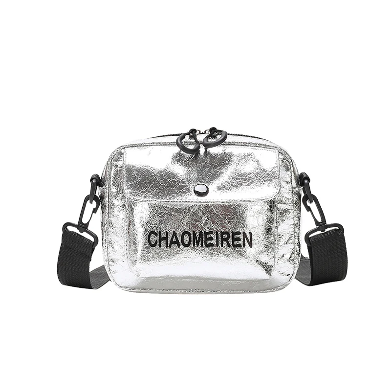 

Yuhua, 2020 new fashion woman handbags, trend shoulder bag, simple korean version women bag, casual laser messenger bags