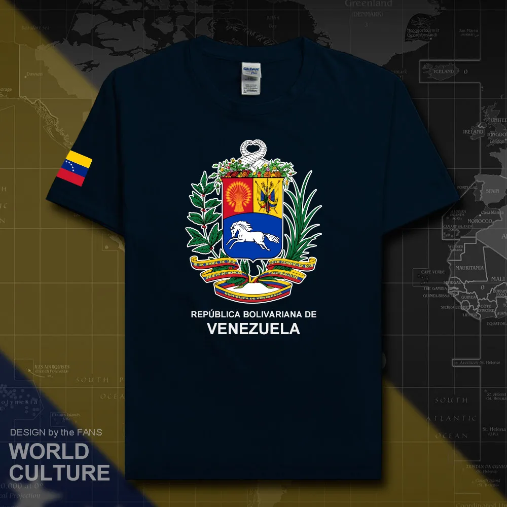 Venezuela venuelan мужские футболки мода 2018 трикотажные изделия национальная команда