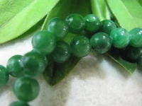 6mm colorfast gem stone loose beads green200beads3 strandsdiy jewelry necklace bracelet earrings accessories b4