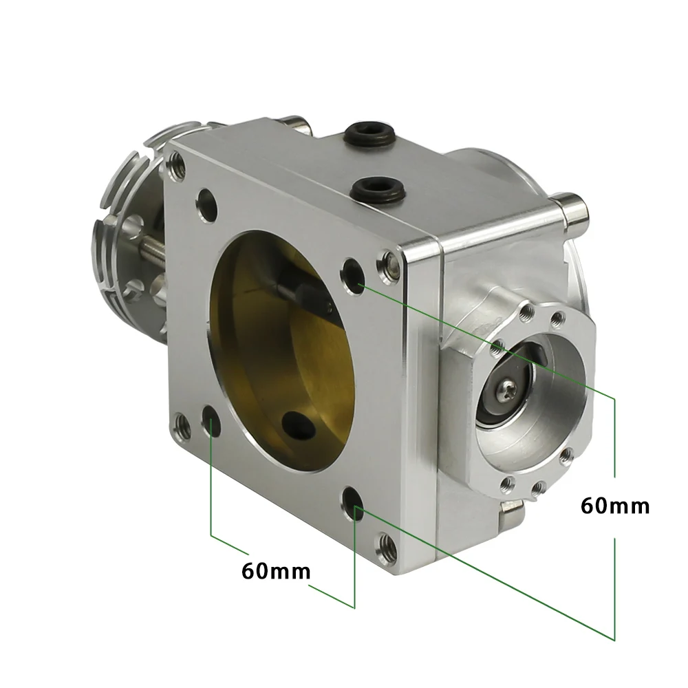 70 мм дроссельной заслонки для Nissan SR20 S13 S14 S15 SR20DET 240SX болт на CNC YC100844 Sl|70mm throttle