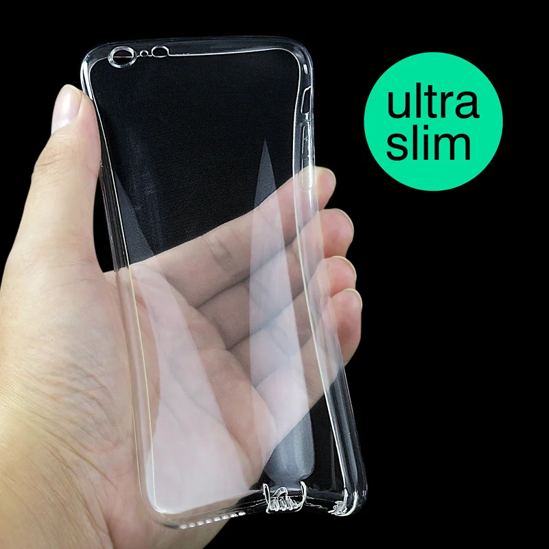Silicone Case For Iphone 6 6S S 4.7 5S 7 8 5 Ultra Thin Dustproof Clear Phone Bag Luxury Cover Soft TPU Coque |