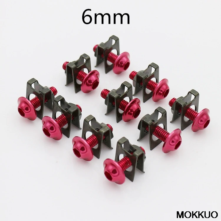 Мотоцикл мм 6 5 винт обтекатель болты клип гайки болт для KTM 125 Duke ABS 990 HONDA CB 1000 R CBR 600