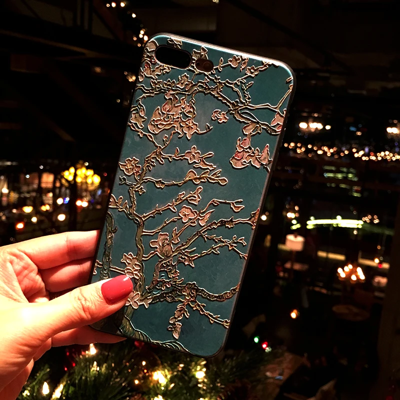 Для iPhone 6 plus 6s X 7 8 XR XS Max 11 pro SE 2020 силиконовый матовый 3D рельефный чехол для телефона