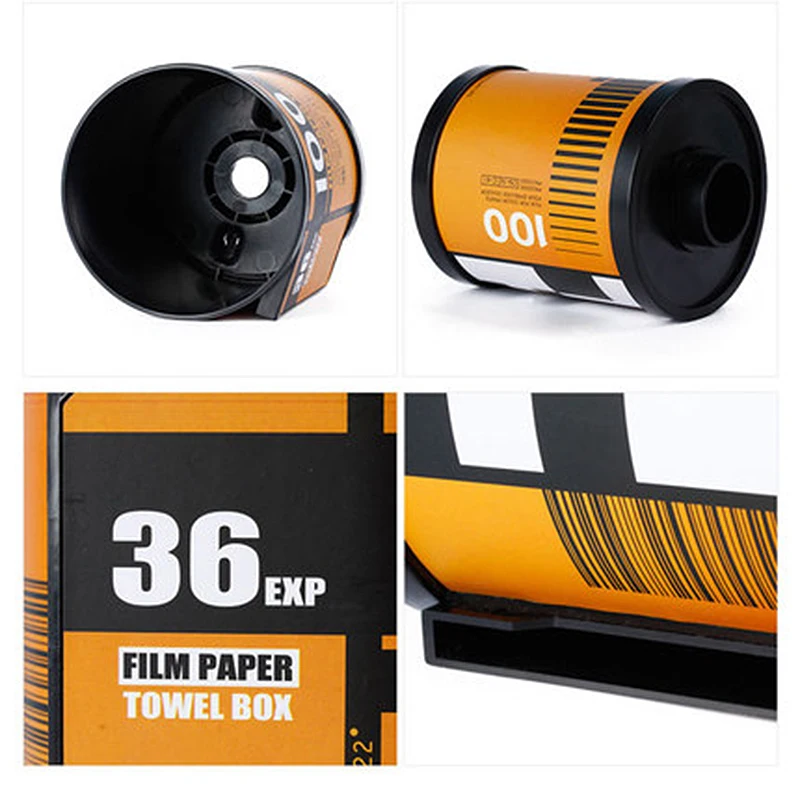 Классический Фото Плёнки ткани Бумага Полотенца Box держатель Контейнер