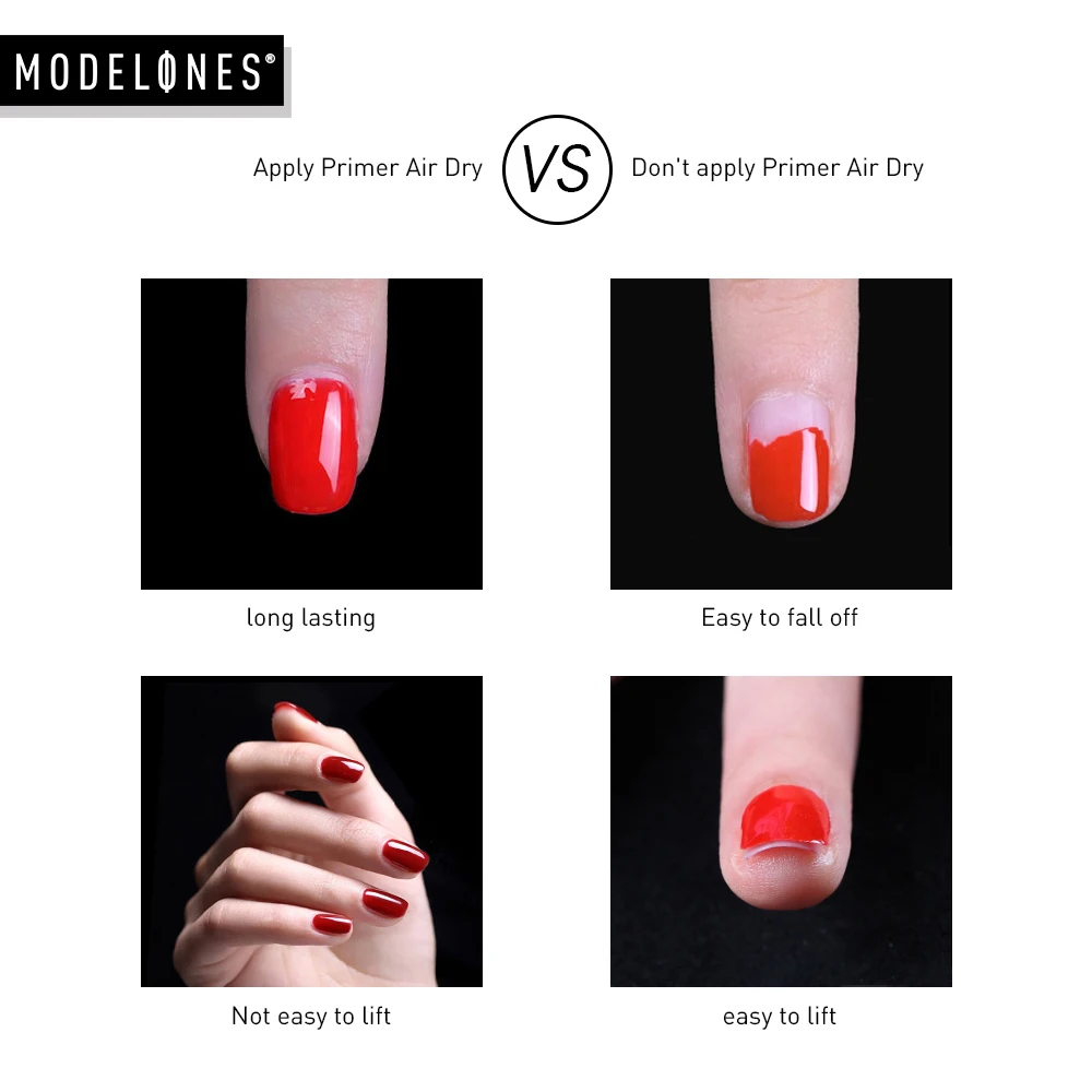 Праймер для ногтей Modelones праймер акриловый без кислоты сушки на воздухе