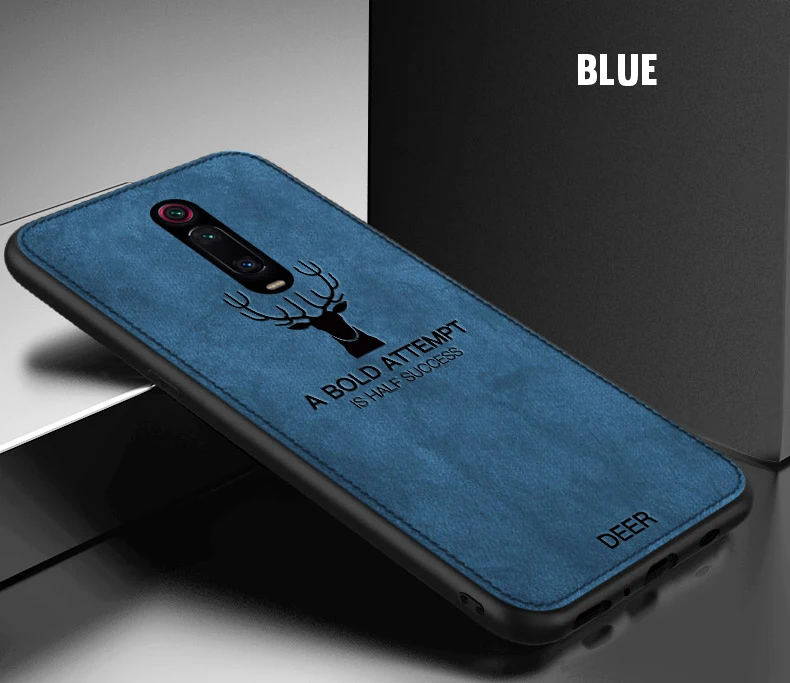 Чехол KEYSION с оленем из ткани для Xiaomi mi 9T Pro Red mi K20, мягкий силиконовый ударопрочный чехол из ТПУ для Xiaomi mi 9T 9 SE K20Pro Note7
