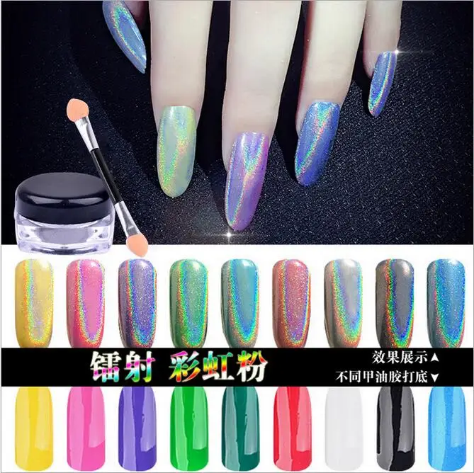 1 г/кор. Радужный пигмент Duochrome с голографическим эффектом Лазерная Порошковая