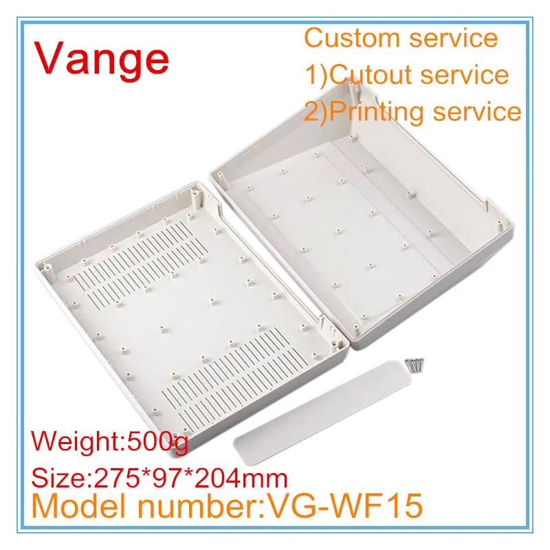 1pcs/lot mold made injected housing 275*97*204mm IP54 ABS plastic instrument box shell for meter apparatus case | Обустройство дома