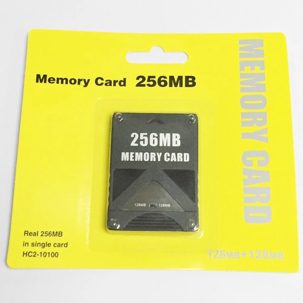 Высокое качество 256M игровая карта для PS2 256MB памяти ps2 Playstation 2 Бесплатная