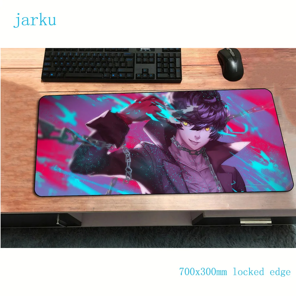 Persona 5 Коврик для мыши 700x300x2 мм игровой коврик для мыши Аниме массовый узор офисный notbook Настольный коврик милый коврик для мыши игры pc геймерские коврики