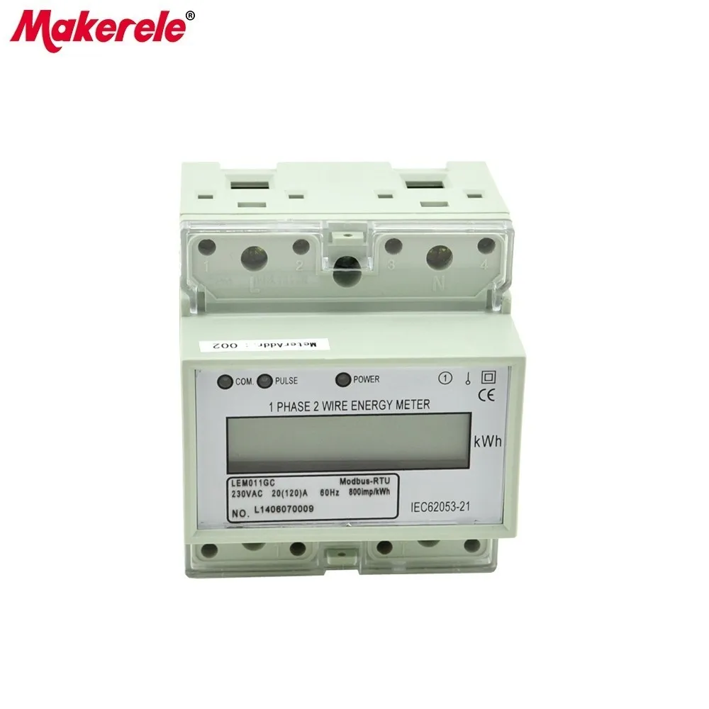 MK LEM011JC счетчик энергии калибровочное оборудование электронный din рейка