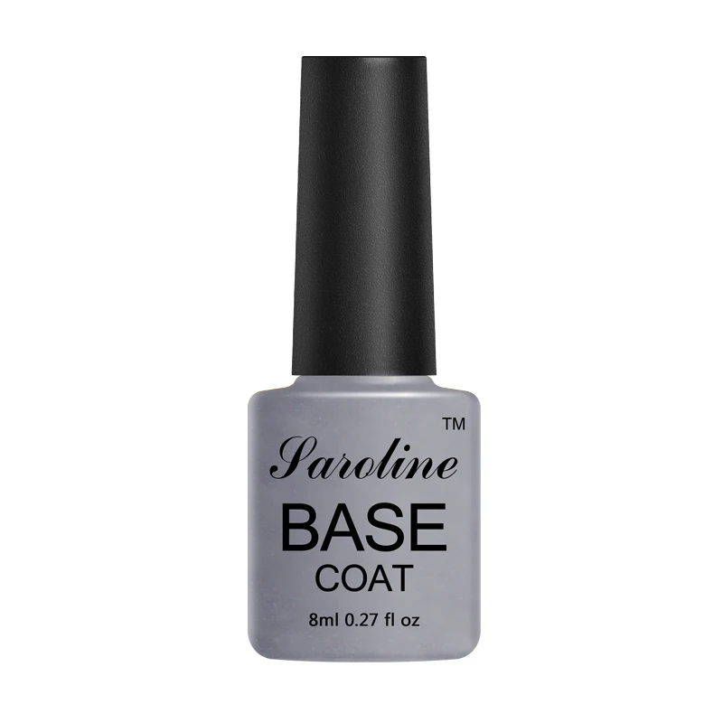 basecoat Saroline, 19 видов цветов, УФ неоновый блеск, Радужный Гель-лак, 8 мл, полуперманентный Сияющий эмаль, для дизайна ногтей, замачиваемый, Гибридный Гель-лак - Цвет: basecoat