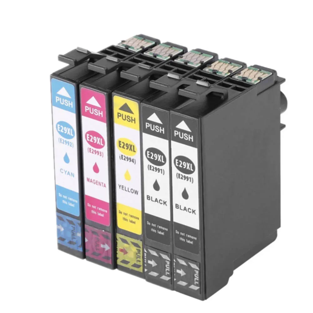 5 упаковок T2991 T2992 T2993 T2994 чернильный картридж совместимый для Epson 29XL XP 235 332 432 247 442 342