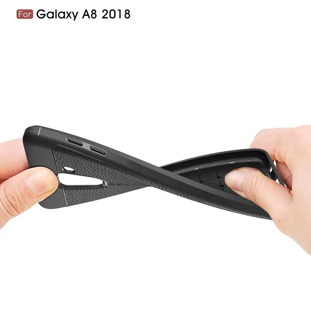 Ssuuu для Samsung A3 A52017 A82018 чехол личи шаблон Ударопрочный Мягкий ТПУ J330 J530 J730 J7Duo J7max