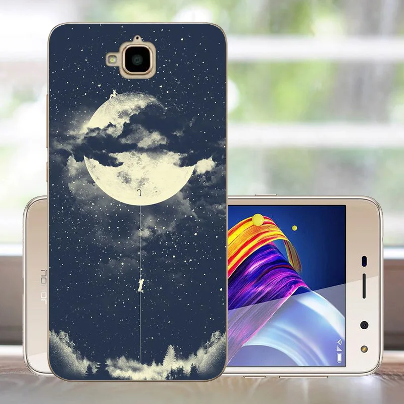 Чехол для huawei Honor 4C Pro, 5,0 дюйма, мягкий ТПУ, huawei Honor 4C PRO, TIT-L01 чехол, чехол для huawei Y6 PRO, чехол s, задняя крышка для телефона