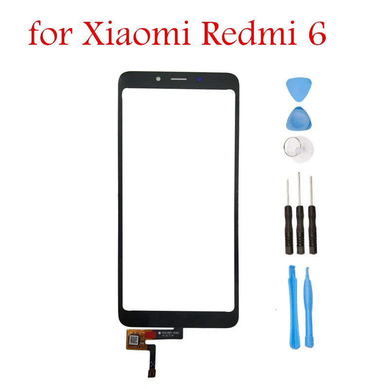 Сенсорный экран для Xiaomi Redmi 6 сенсорная стеклянная панель Redmi6 внешнее Переднее