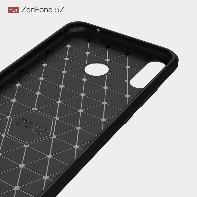Чехол для Asus Zenfone 5 Z ZS620KL чехол противоударный из углеродного волокна из мягкого силикона с узором чехол для Asus Zenfone 5 ZE620KL чехол