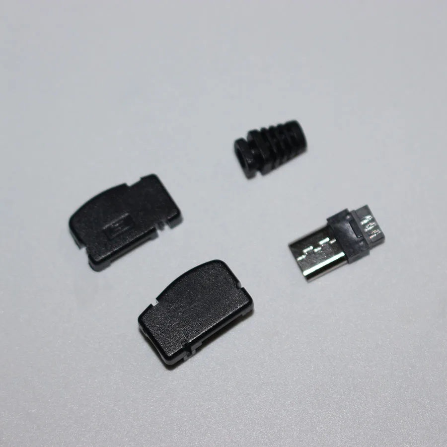 EClyxun 10 компл./лот Micro 5P USB штепсельная Вилка Тип припоя заглушка для зарядки 90