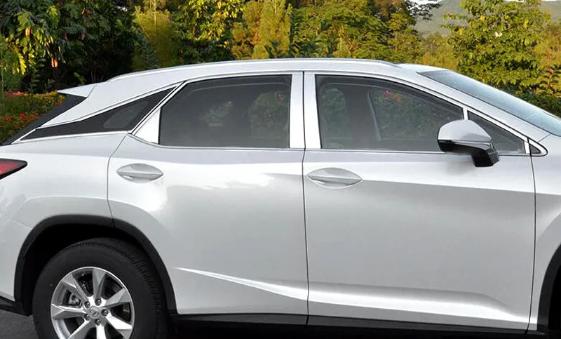 Для LEXUS RX200t RX450h 2016 нержавеющая Центральная отделка оконного порога 12 шт.