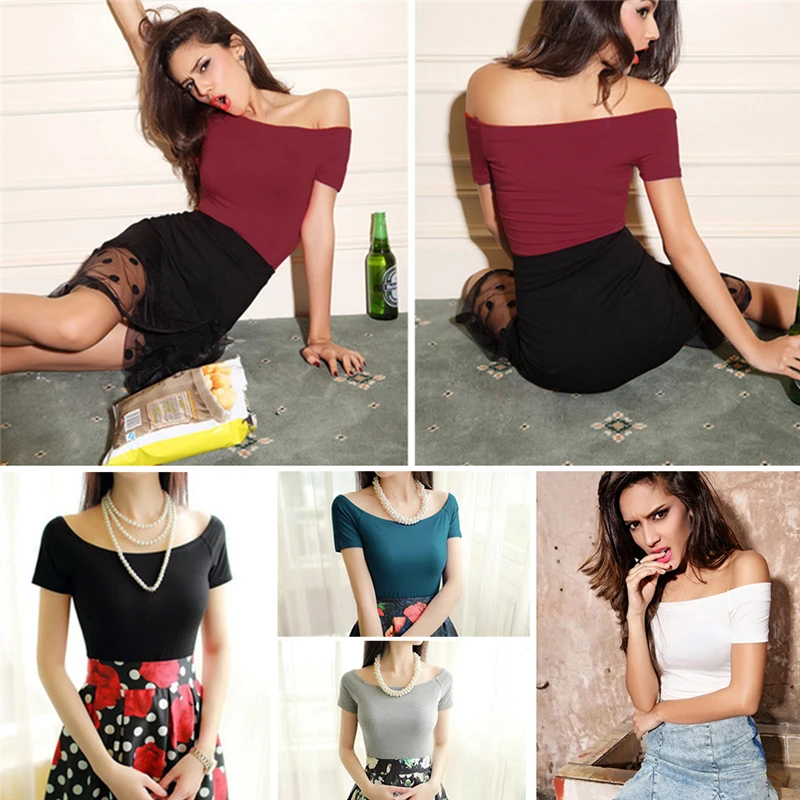 Женская хлопковая футболка с коротким рукавом черный белый красный серый синий