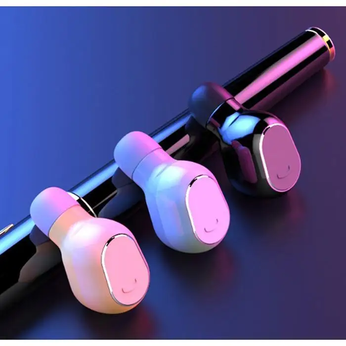 Мини Bluetooth наушники 10 часов работы гарнитура Беспроводные вкладыши Hands free для