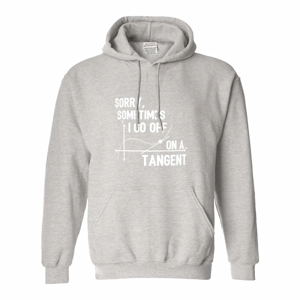 Леопардовый hoodiefunny Математика подарки иногда я уходят на касательной Geek