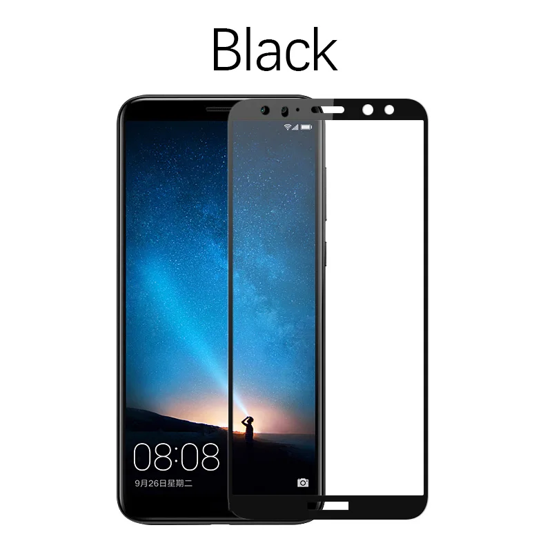 5D закругленные края полное покрытие для huawei mate 10 Lite Закаленное стекло протектор экрана