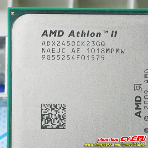 Процессор AMD Athlon II X2 245 (2 9 ГГц/2 м/2000 ГГц) сокет am3 am2 + бесплатная доставка 938 pin есть - Фото №1