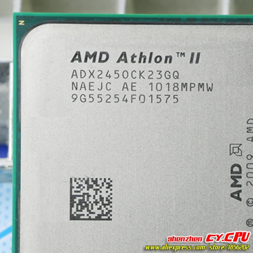 Процессор AMD Athlon II X2 245 (2 9 ГГц/2 м/2000 ГГц) сокет am3 am2 + бесплатная доставка 938 pin есть