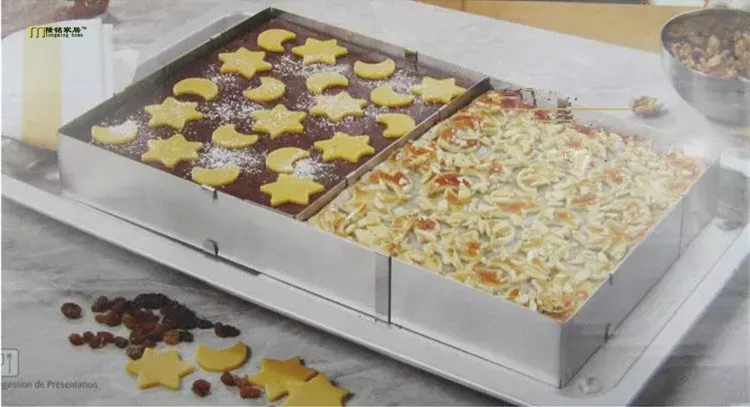 1 шт. новинка форма для выпечки из нержавеющей стали в квадратной форме