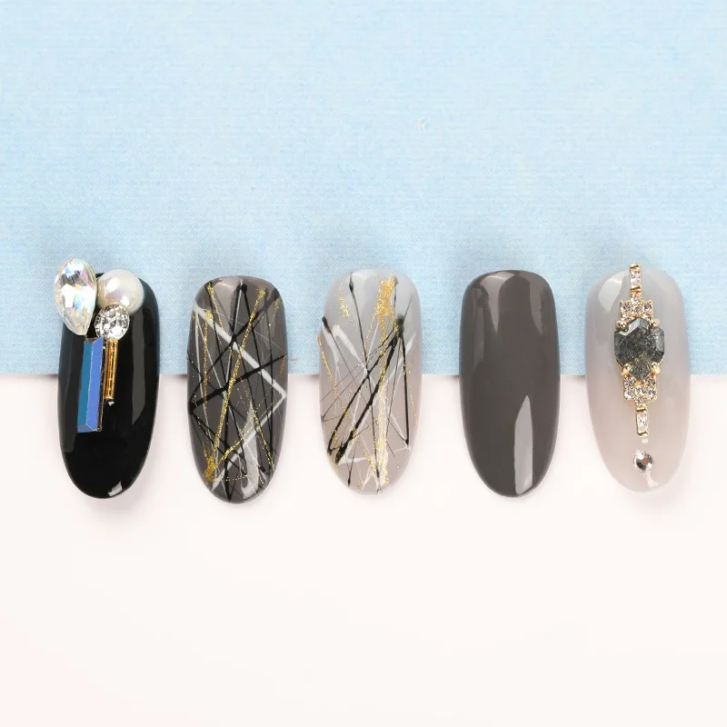 ROSALIND Nails 5ml Spider Gel Nail Polish Set For Manicure Point To Line Drawing And Painting Decoration Pulling Silk | Красота и
