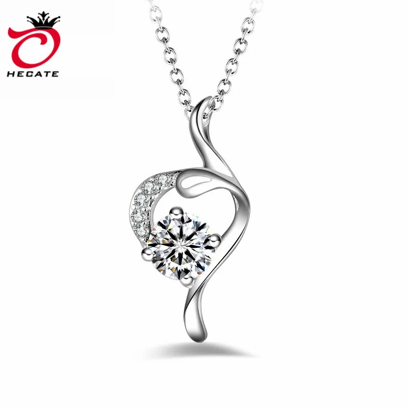 Серебряный ожерелье женщина Корейской моде серебряные ювелирные изделия в