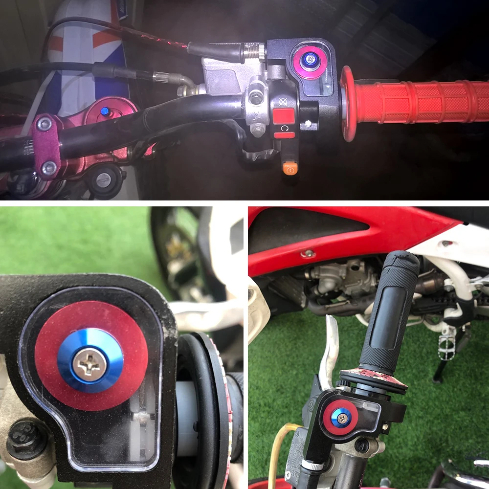 Мотоциклетная рукоятка sclmoto с закручивающейся рукояткой Быстрый Газовый + ТРОС