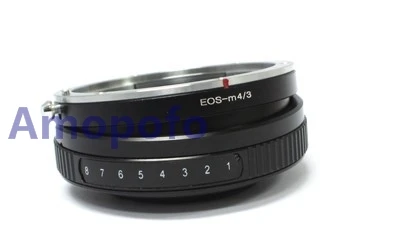Amopofo EF M4/3 адаптер для наклона объектива Canon Mount Lens to Micro4/3 E P1 P2 P3|Адаптеры объектива|