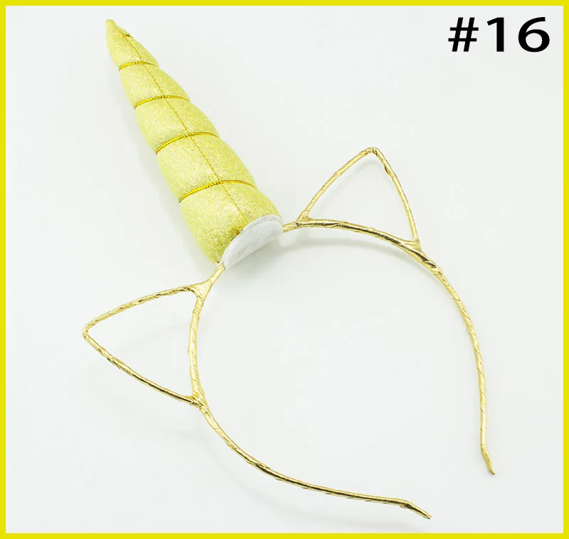 Бесплатная доставка 20 шт. ободки с единорогами для танцевальной вечеринки ручная