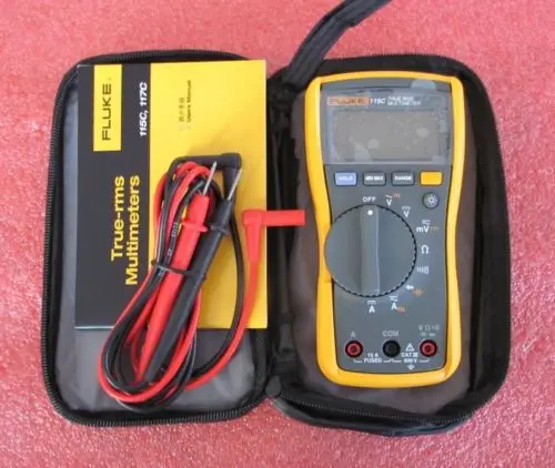 Полевой мультиметр Fluke 115C True RMS 1000 мкФ цифровой с подсветкой полевой подсветка