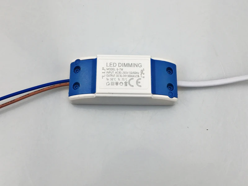 1W-36W LED Driver Adapter for lamp new Bare Board Transformer Power Supply Input 300mA AC-DC Dimmable/Non 85-265V | Лампы и освещение