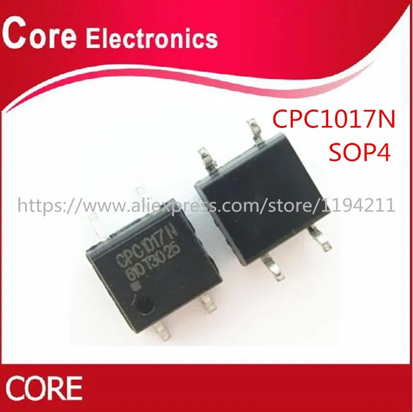100 шт./лот CPC1017N CPC1017 1017 SOP4 IC новый|Интегральные схемы| |