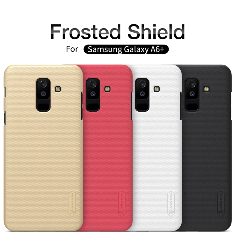 Для Samsung A6+ Plus Крышка Nillkin Чехол Высокого Качества Супер Матовый Щит Жесткий ПК Задняя Крышка Для Samsung Galaxy A6