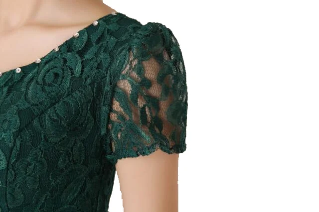 2020 new emerald green vestido de vestidos longos festas long dresses for modest chiffon prom dress with sleeves H2778 | Свадьбы и